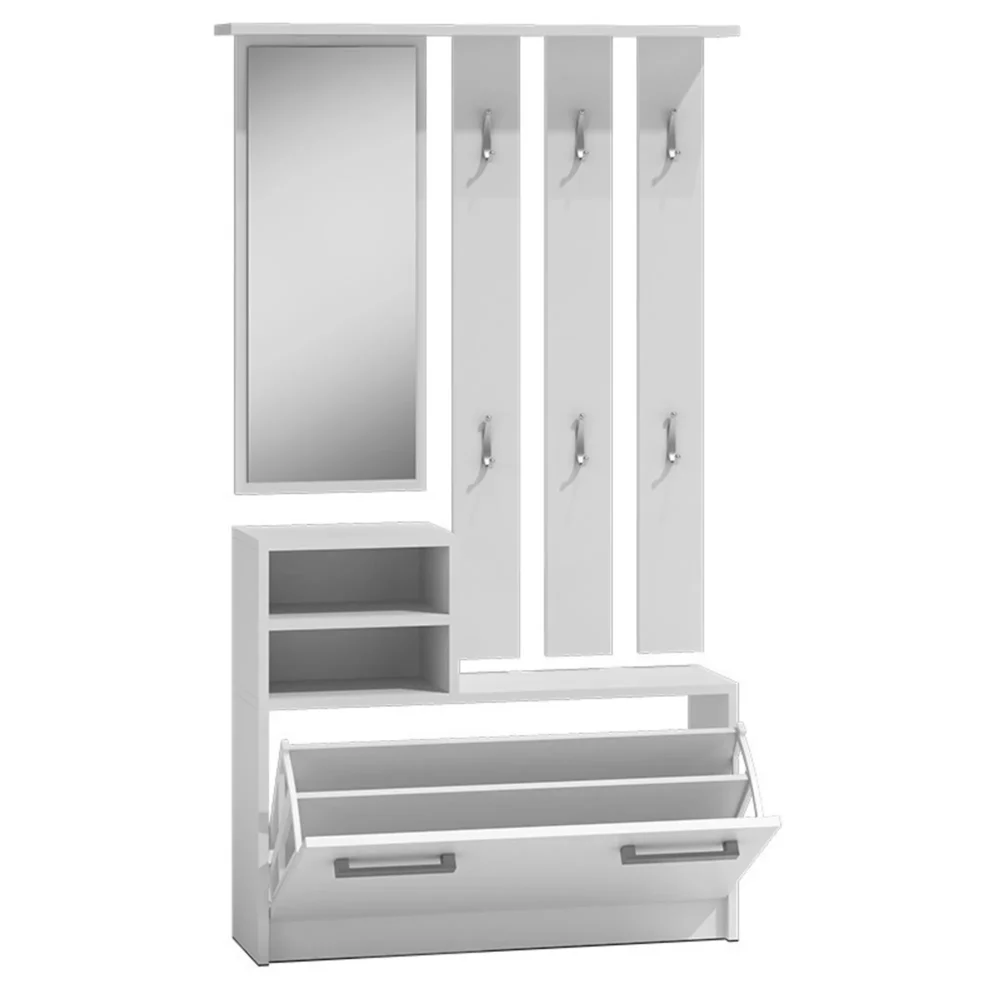 Armoire d'Entrée avec Miroir - Truffe – Image 3