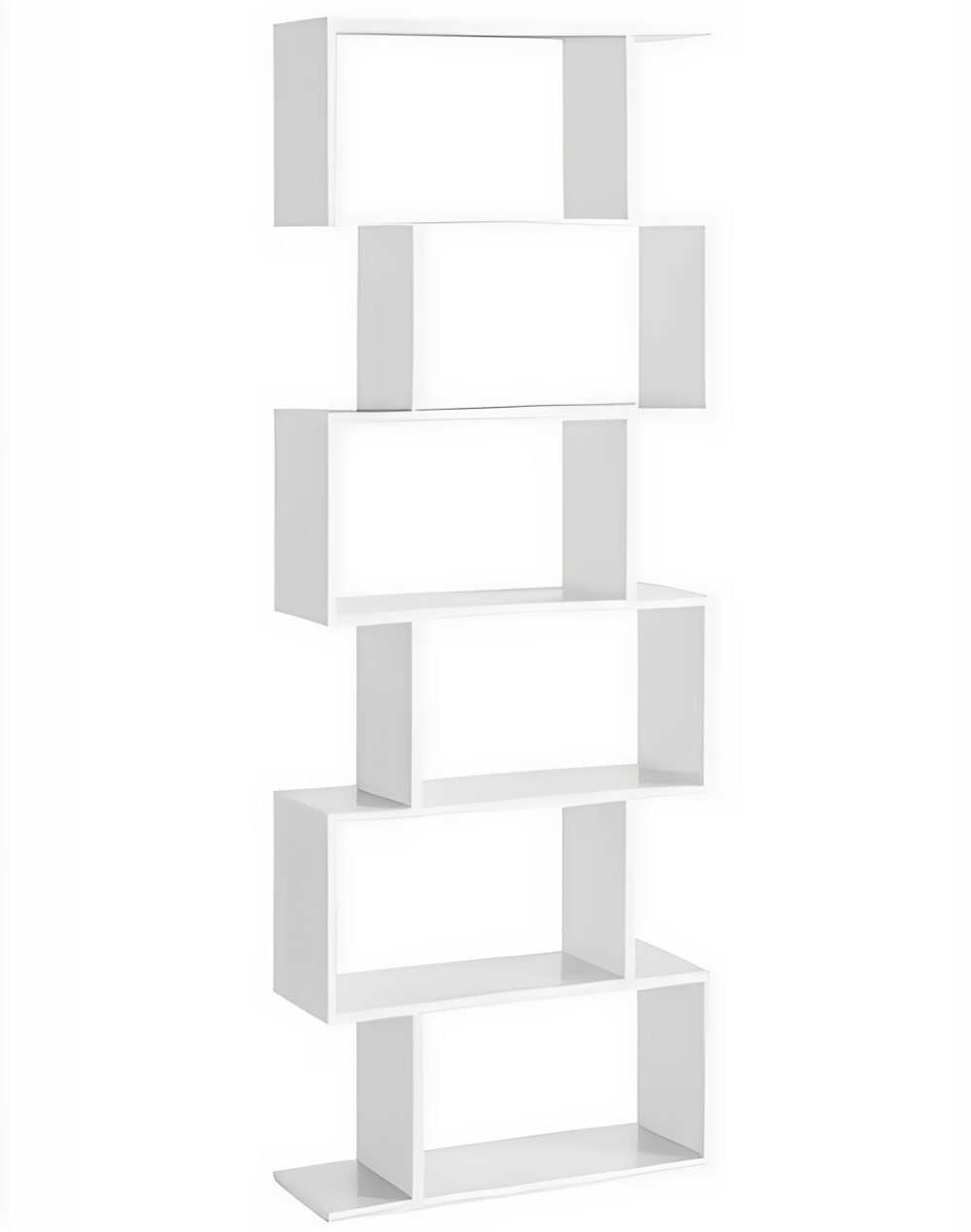 Étagère zigzag Tunisie 6 niveaux moderne